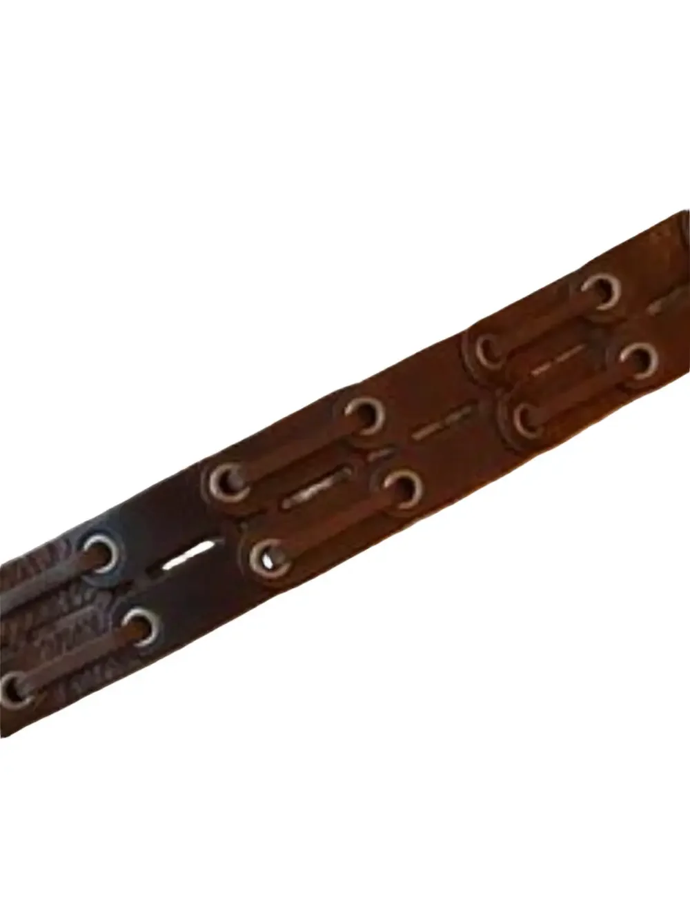 American Eagle Festival Season Genuine Leather Brown Boho Belt